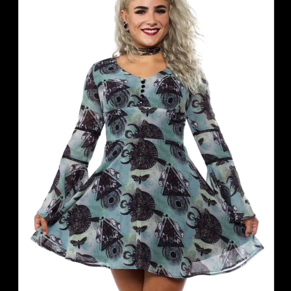 Alchemy Gothic Style Dress Size M